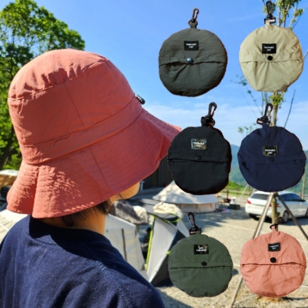 샤/썸머 버킷햇 휴대용 똑딱이 접이식 벙거지 모자/낚시/등산/패션모자 #2