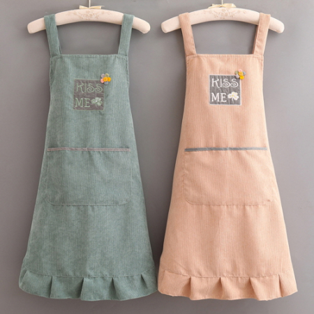 CJH208 나는용 코듀로이 안감 방수 앞치마 #2
