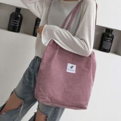 CJH093 나는용 과외 코듀로이 숄더 에코백