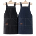 작은이미지: CIH952 나는용 데님 방수 포켓 앞치마 #2