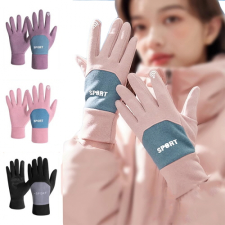 CIH940 나는용 터치 스크린 벨벳 장갑 #2