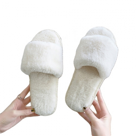 CIH938 나는용 가정용 솜털 모피 슬리퍼 #2