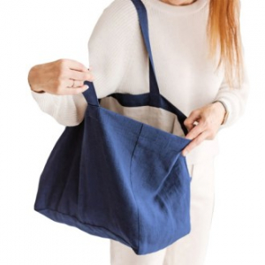 나는용 CIH896 라지 린넨 비치백 에코백