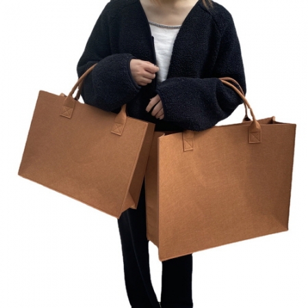 나는용 CIH864 펠트 에코백 30x20x13 #2