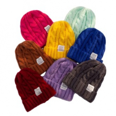 CIH941 나는용 꽈배기 니트 비니 털모자