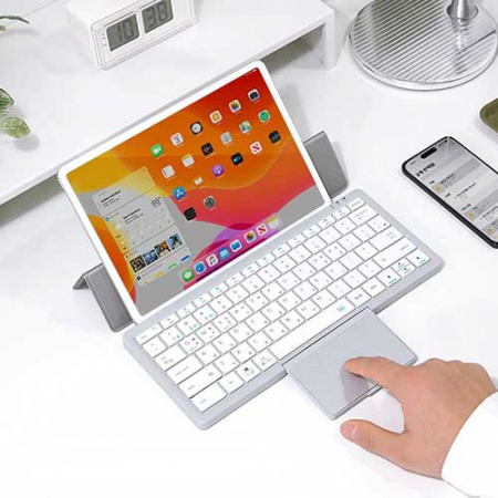 DAVID 거치형 고급 블루투스 무선키보드 #2