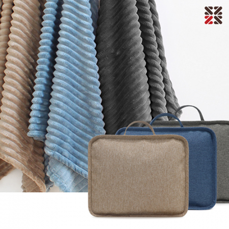 엠보싱극세사담요 + 빅파우치세트 #2