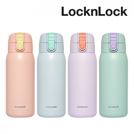 락앤락 코튼캔디 스쿨핏 원터치 텀블러 370ml #3