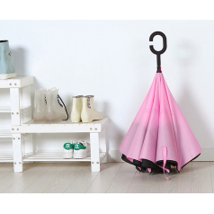 C커브 거꾸로 자동 장우산