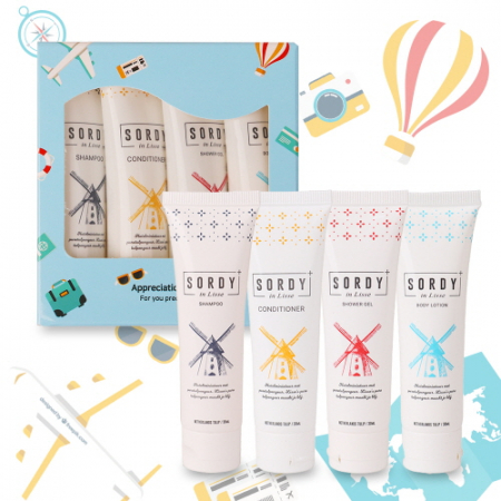 여행용어메니티 4종 세트 #2