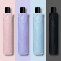 키르히탁 3단 슬림 암막 파스텔 우양산 4색상