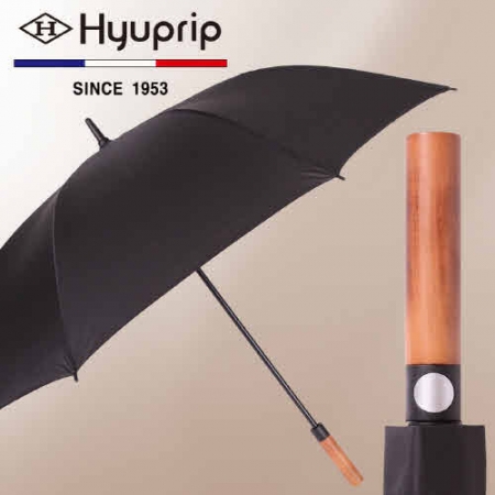 협립 75 원목손 심플 자동 골프 우산 #2