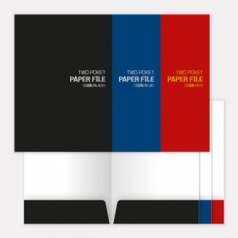 투포켓 종이화일 (고급형/포켓 60mm/박인쇄) // 기성