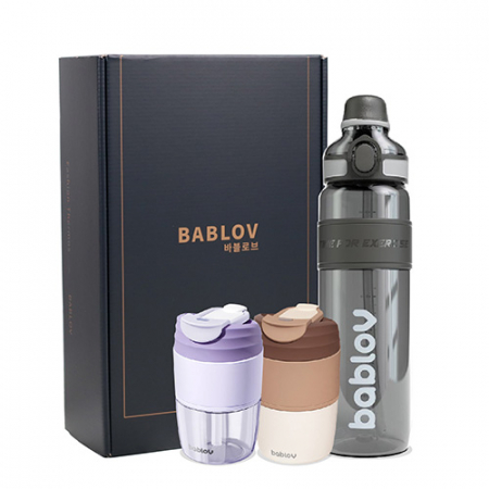 바블로브 대용량 트라이탄 워터보틀 스텐텀블러 3종세트 BTB1880 3P #3