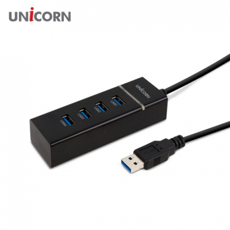 유니콘 4포트 무전원 USB3.1허브 1.8M케이블 LH-4000A #6