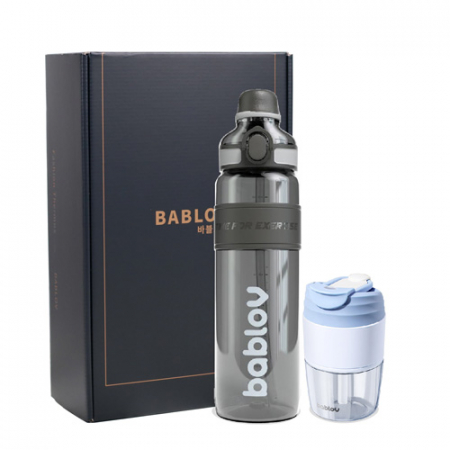 바블로브 파스텔 대용량 트라이탄 워터보틀 2종세트 BB1480 2P #4