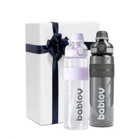 바블로브 파스텔 대용량 트라이탄 워터보틀 2종세트 BB2000 2P #2