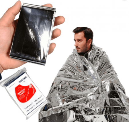 주니스 응급담요 비상담요 응급 재난 생존 은박담요 저체온방지 담요 #2