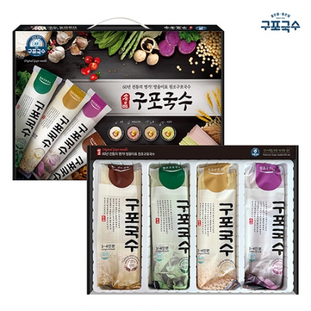 M8 구포국수310g x 4가지 구포국수 선물세트 #2