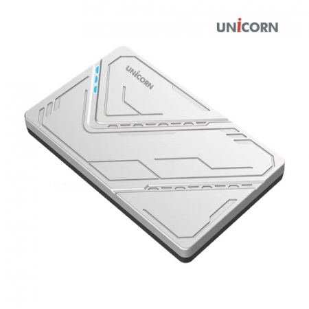 유니콘 USB3.1 케이블 포함 2.5인치 외장하드 케이스 원터치 슬라이드 조립 HDD-300V #5