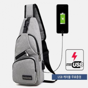 모던 방수 여행용허리가방 스포츠가방 슬링백