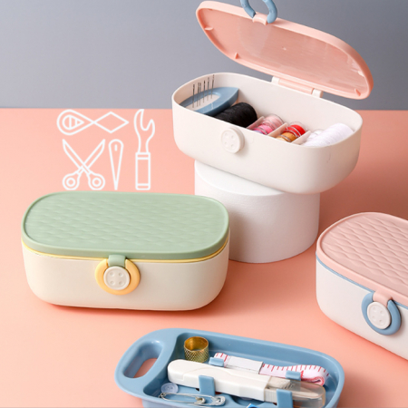 M031 버튼 바느질세트 반짓고리 바느질 실 바늘 세트 반짇고리 인쇄 답례품 #3