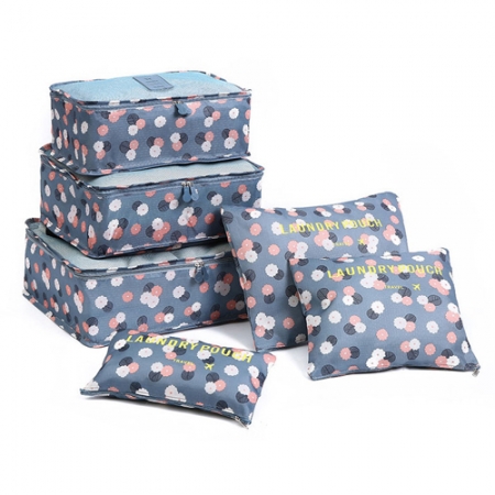 여행용6종 풀컬러 인쇄 멀티 파우치 세트 #2