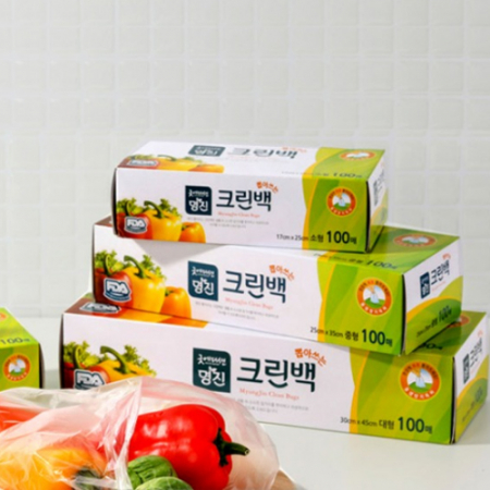 명진 크린백 위생백 100매 #2