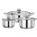 작은이미지: 영국R 루시 인덕션IH 스텐냄비 3종세트 #2