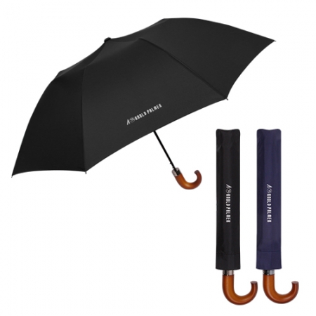 아놀드파마 2단 자동 럭셔리 곡자 우드핸들 2단우산 #2