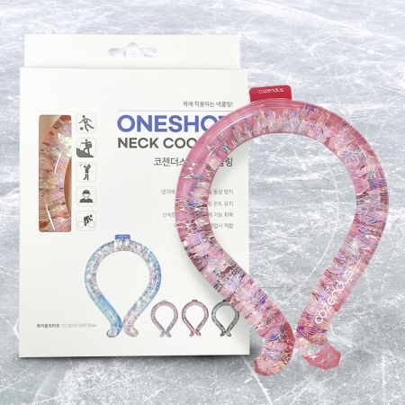코젠더스 원샷 홀로그램 넥쿨링, 목에 걸어 하루종일 시원한 판촉 넥쿨러 #2