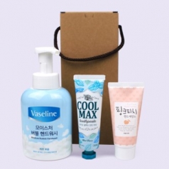 바세린 버블 핸드워시 + 크리오 쿨맥스 치약 + 과일나라 핸드에센스