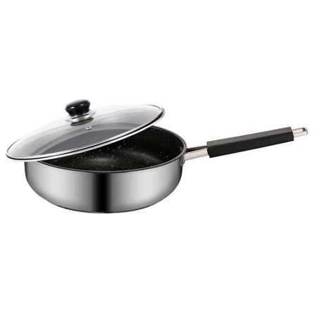 영국R 바제니 인덕션IH 스텐코팅 궁중전골팬 28cm +  내열유리뚜껑 #2