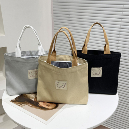 지퍼 베어 토트 에코백 K41 #2