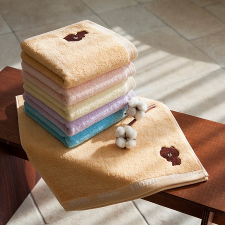 라인코마 40수 세면수건 170g // 국내산 무한타올 #2