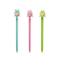 삐삐 캐릭터볼 노크펜 0.7mm