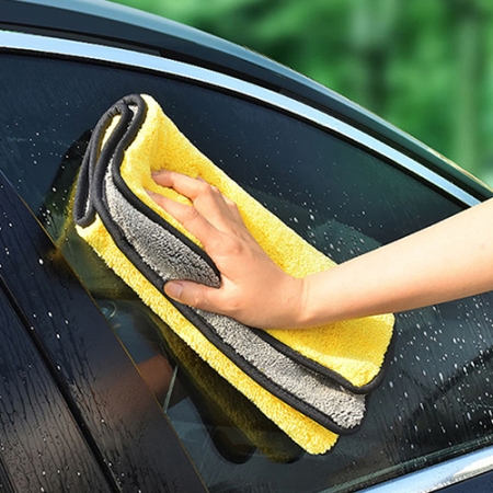 샤/ 고흡수 극세사 투톤 양면 세차타올 드라잉타올 대형타올 #2