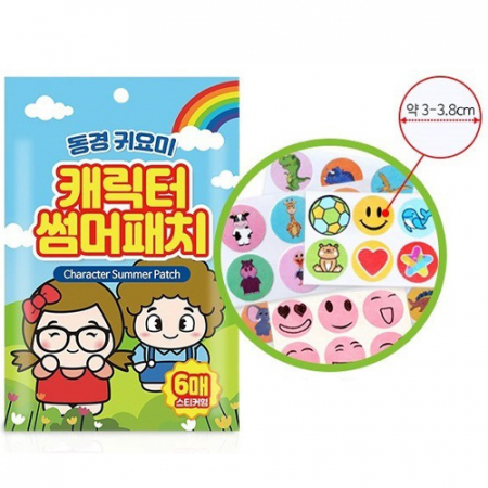 샤/귀요미 모기패치 캐릭터 썸머패치 스티커 #2