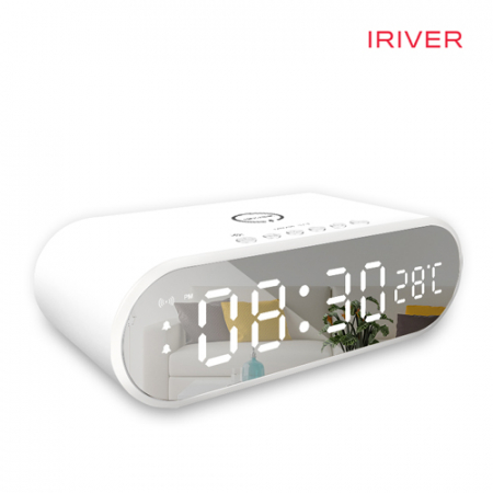 아이리버 고속무선충전 LED 알람시계 ICW-WCC01 #2