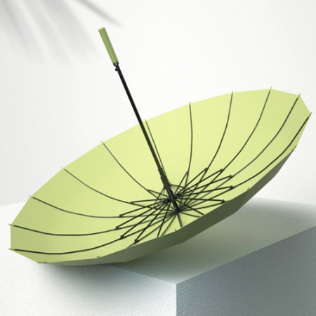 [에디토] 스윗 마시멜로 튼튼 반자동 장우산 16k살대 고밀도원단 방수코팅 #3