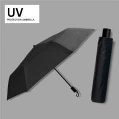 레이니 3단 파스텔 암막 우양산 검정