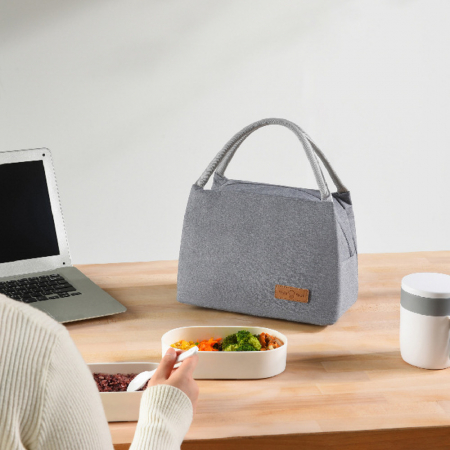 휴대용보온 보냉 도시락 가방 멜란지 런치백 #5