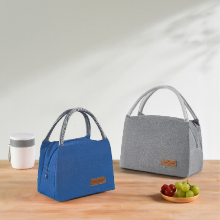 휴대용보온 보냉 도시락 가방 멜란지 런치백 #6