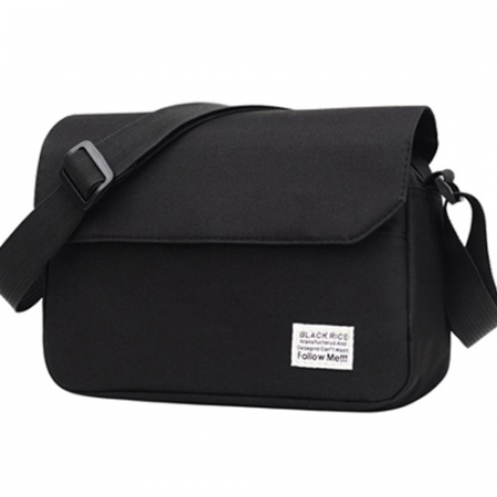 Y리빙 블랙 크리스 메신저 백, 데일리 크로스백 캐주얼백 여행보조가방 #2