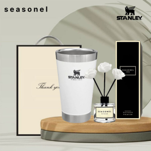 시즈넬 선물세트 스탠리 비어파인트473ml + 200ml 디퓨저