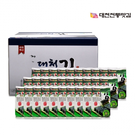대천전통맛김 도시락김 30봉 세트 #3