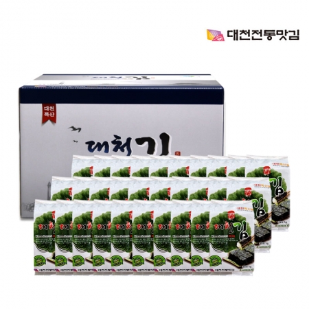 대천전통맛김 도시락김 30봉 세트 #2
