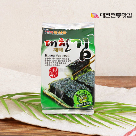 대천전통맛김 도시락김 20봉 세트 #5