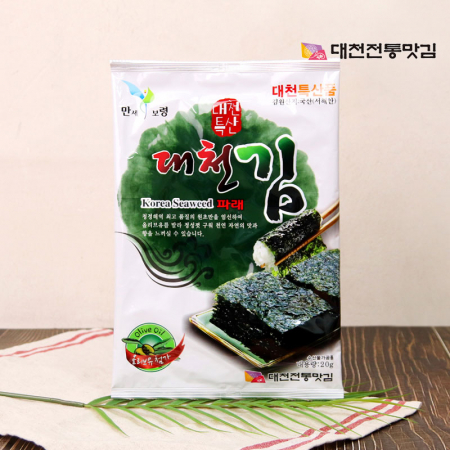 대천전통맛김 전장 10봉 세트 #5