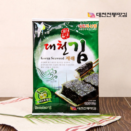 대천전통맛김 전장 10봉 세트 #6